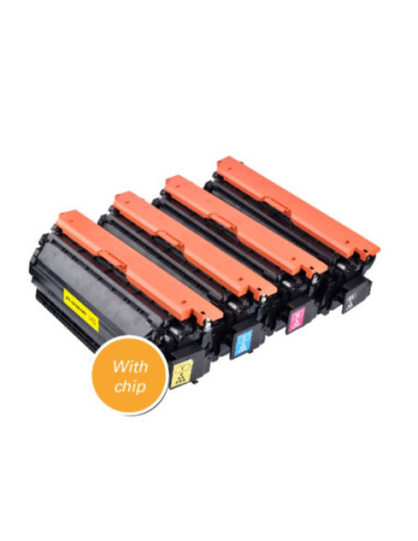 Cyan Compa HP Flow X577,MFP X580 ,Managed X55745dn-14K W9241MC