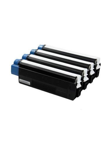 Schwarz Kompatibel für Oki ES6410-8K 44315320