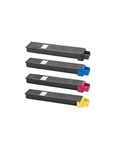 Cyan Toner+Waste Toner Container compa Triumph 2550ci Utax 2550ci-6K 66251001