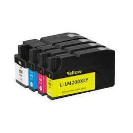 LE200XLABK Kompatibel Toner für Lexmark | Toner Luchs
