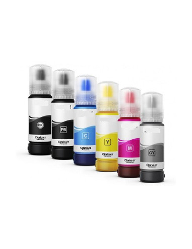 Schwarz Pigment Com Epson EcoTank ET-8500,8550-70ML C13T07A140