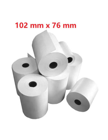 Matte White Roll:102mm x 76mm, 440 labels,Core 40mm Ad Inkjet