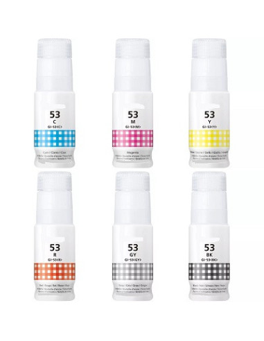 Cyan Dye 60Ml Compa Canon PIXMA G650,G550-3.8K 4673C001