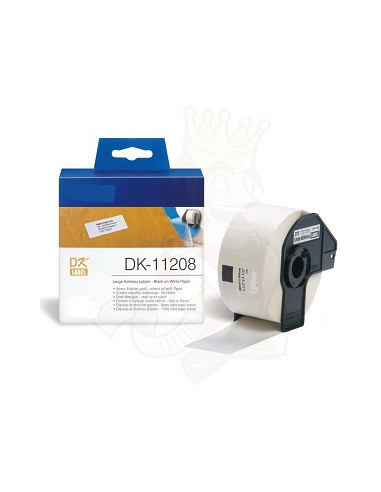 White 38mmX90mm 400psc für Brother P-Touch QL1000 1050 1060