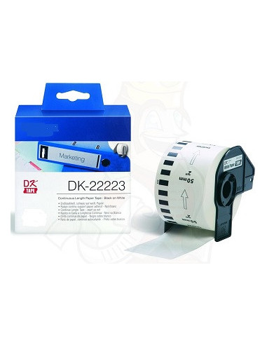 White 50mmX30.48m für Brother P-Touch QL1000 1050 1060