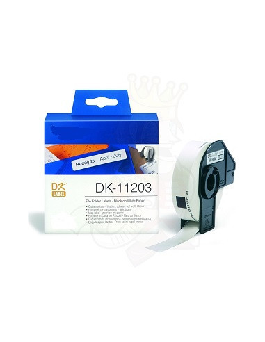 White 17mmX87mm 300psc für Brother P-Touch QL1000 1050 1060