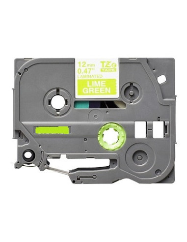Label color White-Green 12mmX5m für Brother P-Touch