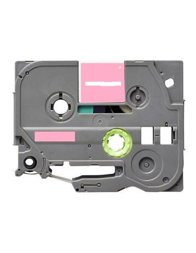 Label color White-Pink 12mmX5m für Brother P-Touch