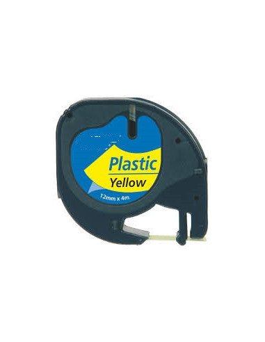 BK-Gelb 12mmX4m Plastica Dymo 2000,LT100H,QX50 S0721670