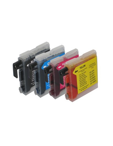 38ML Brother Comp LC51Bk LC970BK LC1000BK Alta Capacita