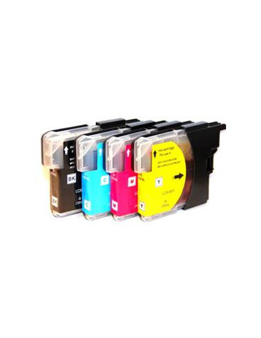 Schwarz 30ML Compa Brother MFC-J4620,J4420,J4625,J4120-1.5K