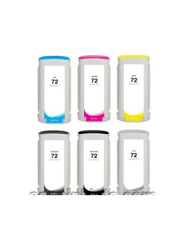 130ml Dye PBK für HP Designjet T1100,T1200,T1300,T2300, 72
