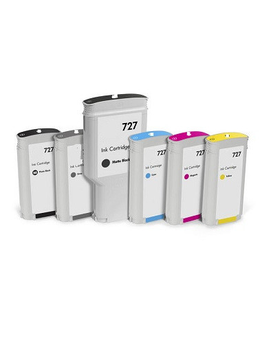 Schwarz Photo Compa Hp T1500,T2500,T920,T930-130ML 727
