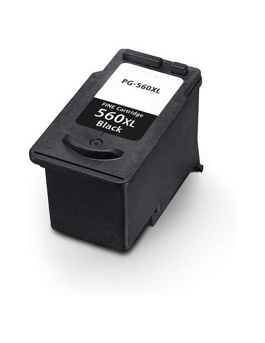 15ML Schwarz Reman Canon Pixma TS5350,5351,5352,5353 PG-560XL